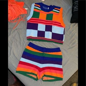 2 piece shorts set